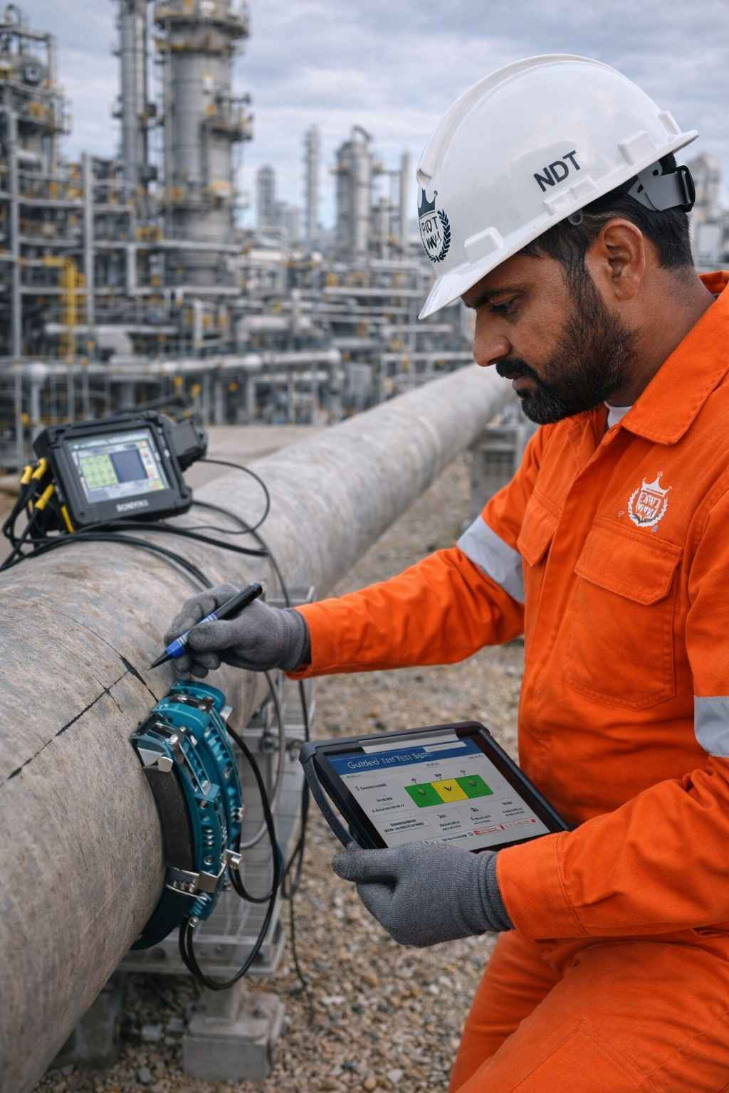 Cement Plants  Long Range Ultrasonic Testing for Plant Pipelines