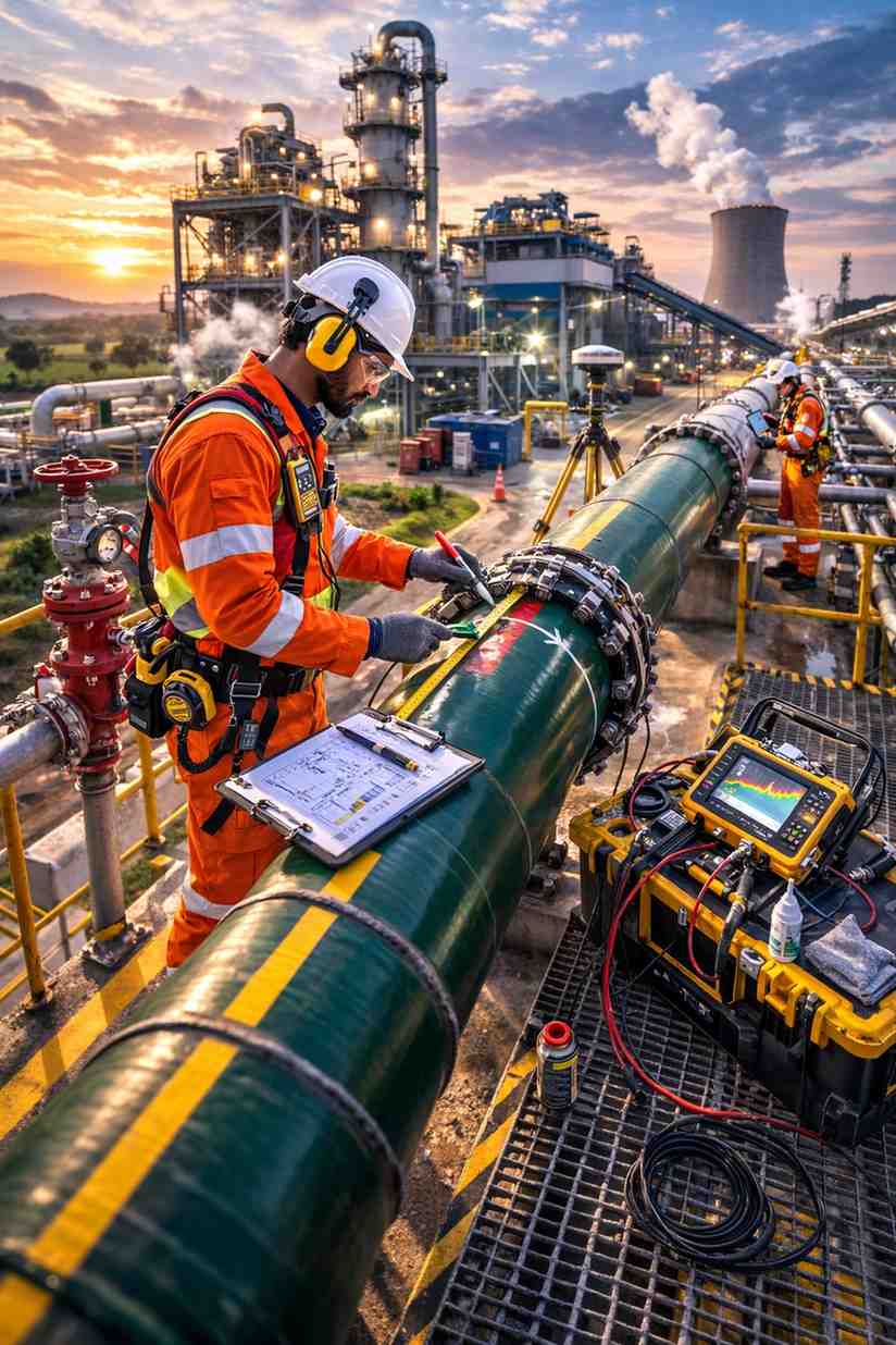 Fertilizer Plants LRUT Guided Wave Pipeline Integrity Solutions