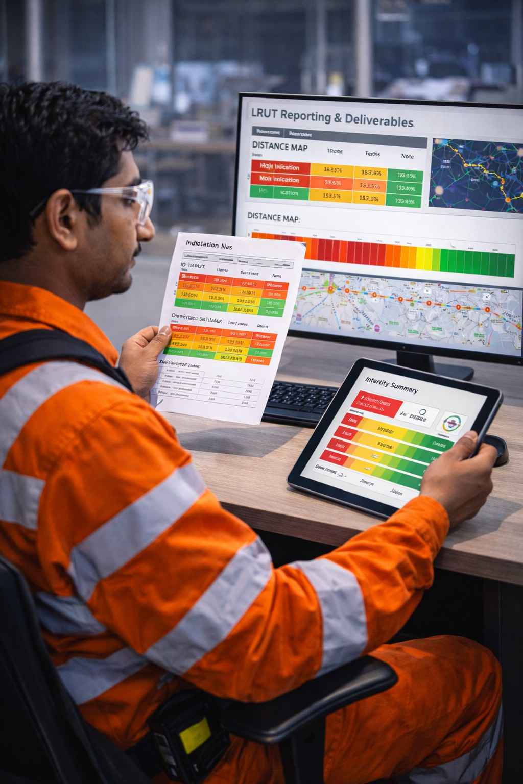 LRUT Reporting And Deliverables For Indication Tables, Distance Maps And Integrity Summary