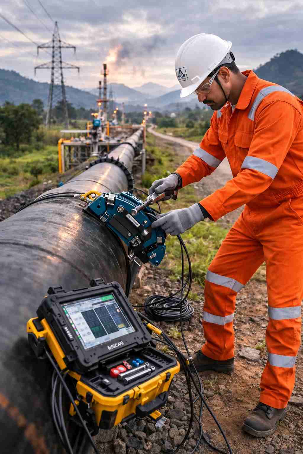 Midstream Transmission Pipelines Long Range Ultrasonic Testing (LRUT) Services