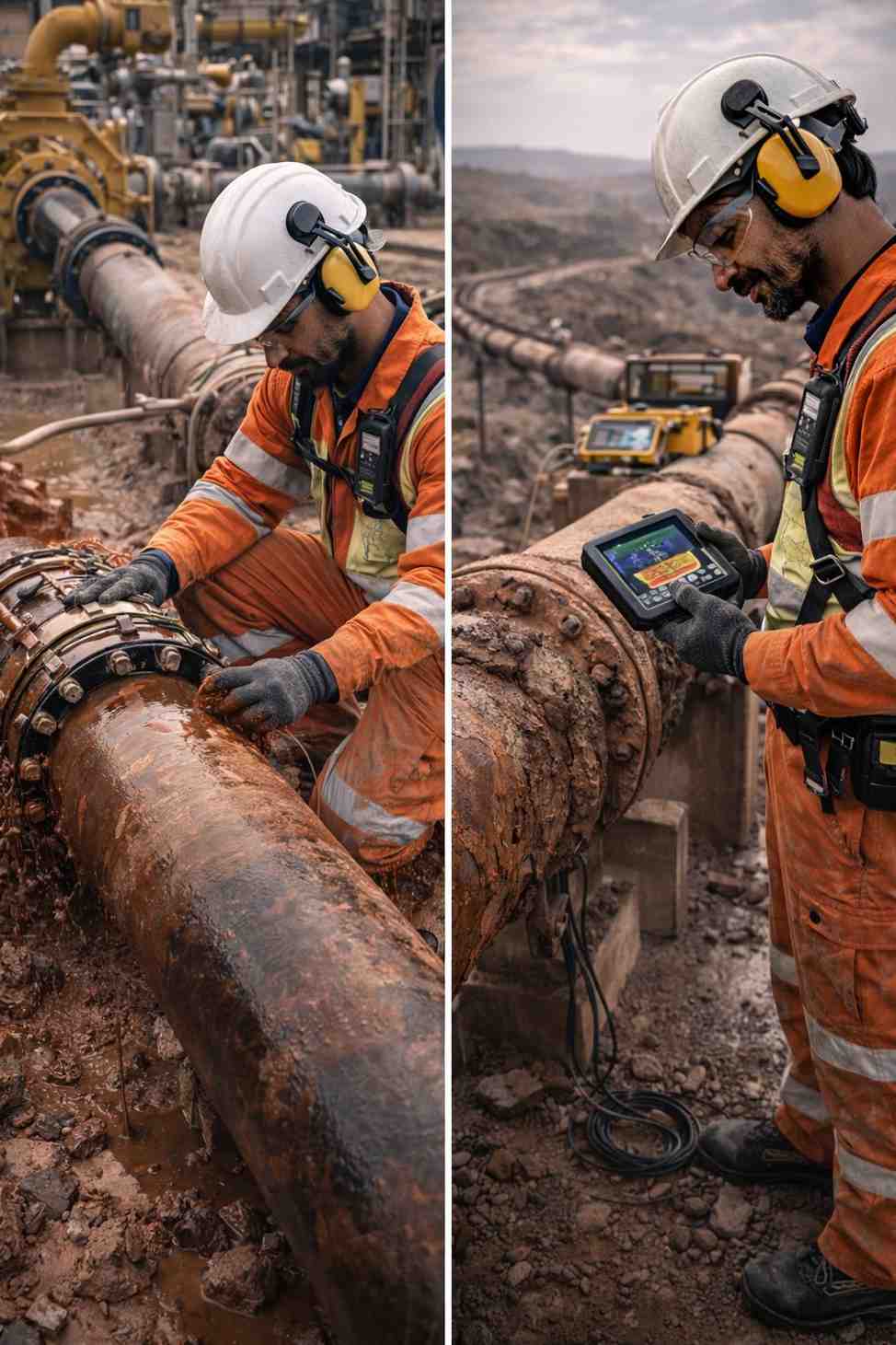 Mining And Minerals LRUT Screening for Long Industrial Pipeline Runs