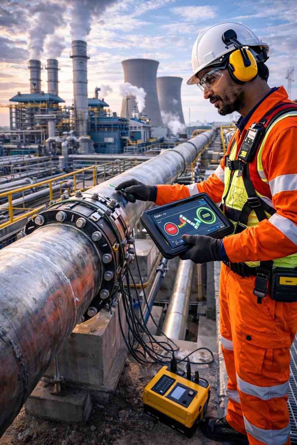 LRUT Screening for Utility and Process Piping in Thermal and CCPP Power Plants