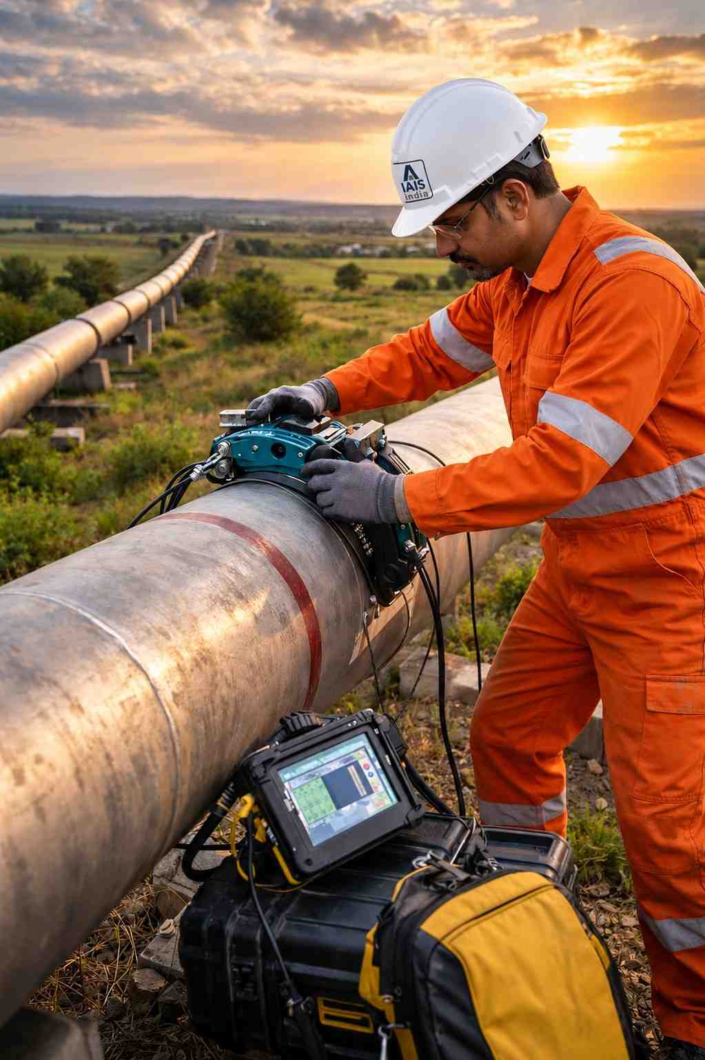 Slurry Pipeline Operators LRUT Wall Loss And Erosion Screening Services