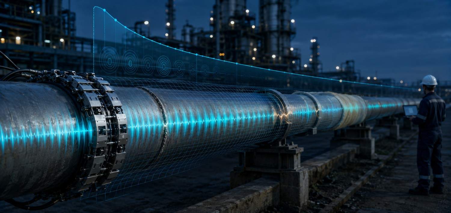 Advanced Signal Attenuation Modeling in Long Range Ultrasonic Testing Engineering Techniques for Predicting Guided Wave Inspection Range