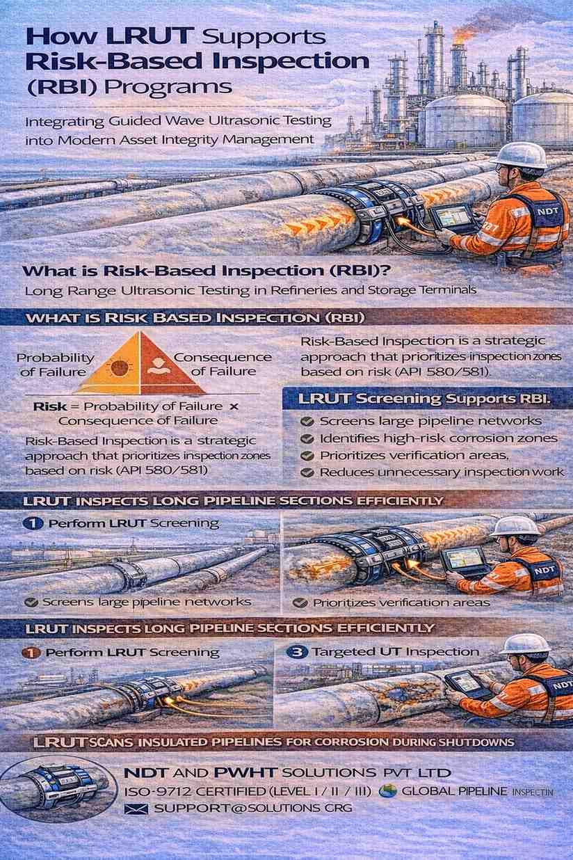 How LRUT Supports Risk Based Inspection (RBI) Programs Integrating Guided Wave Ultrasonic Testing into Modern Asset Integrity Management